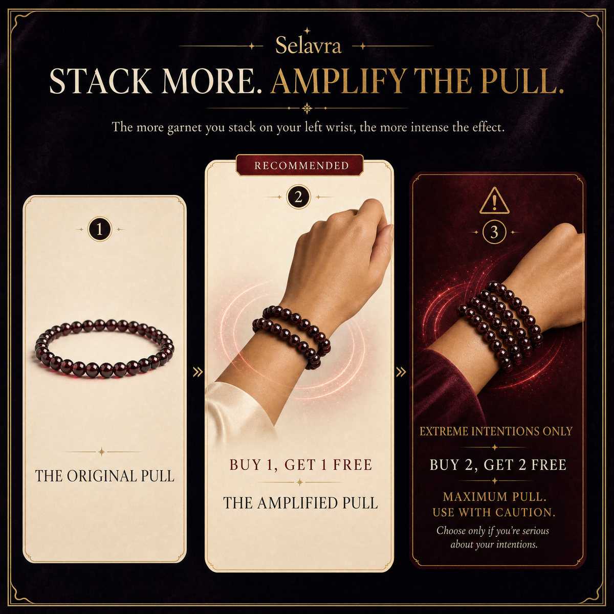Selavra Garnet Bracelet