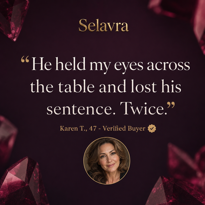 Selavra Garnet Earring
