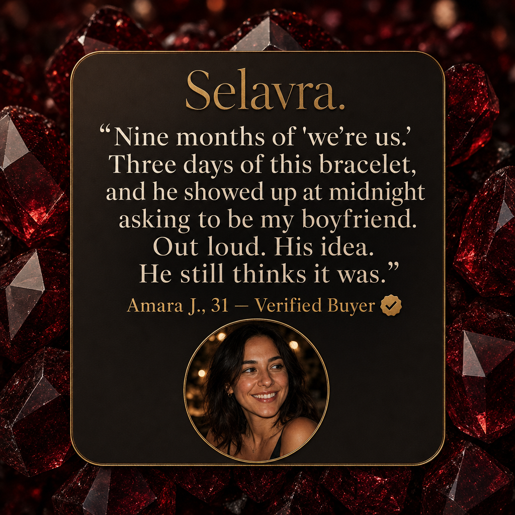 Selavra Garnet Bracelet (Copy)