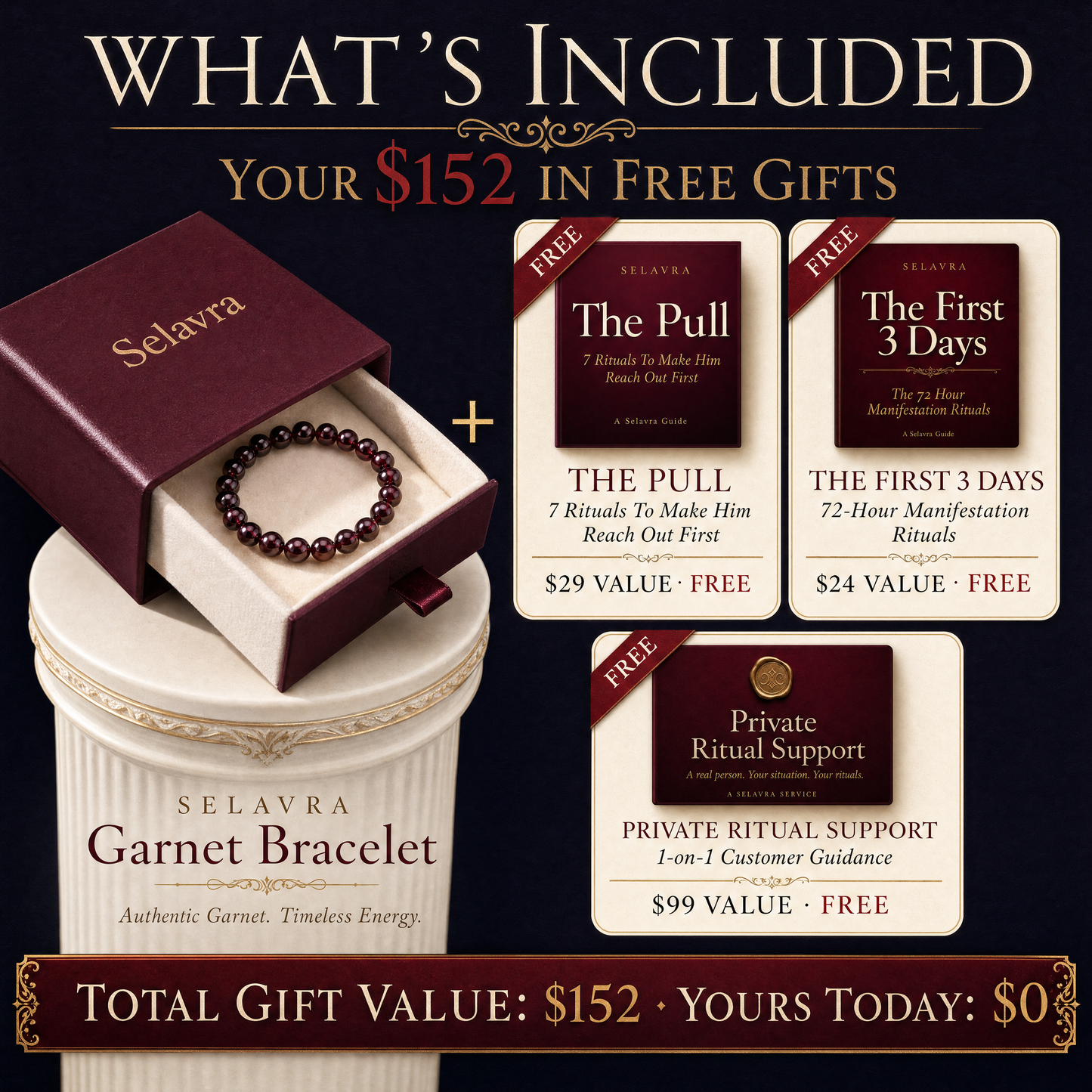 Selavra Garnet Bracelet